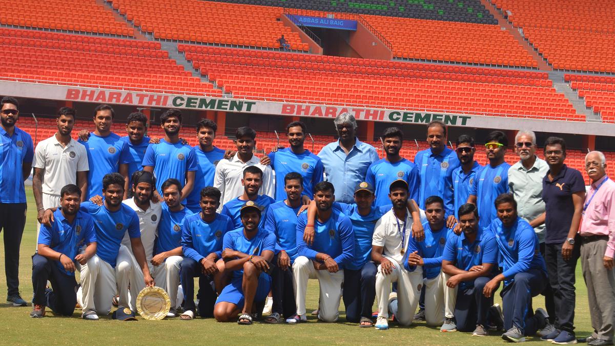 Ranji Trophy 202324 Hyderabad clinches fivewicket win against